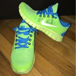 Nike Free 5.0 Youth Size 6 Sneakers